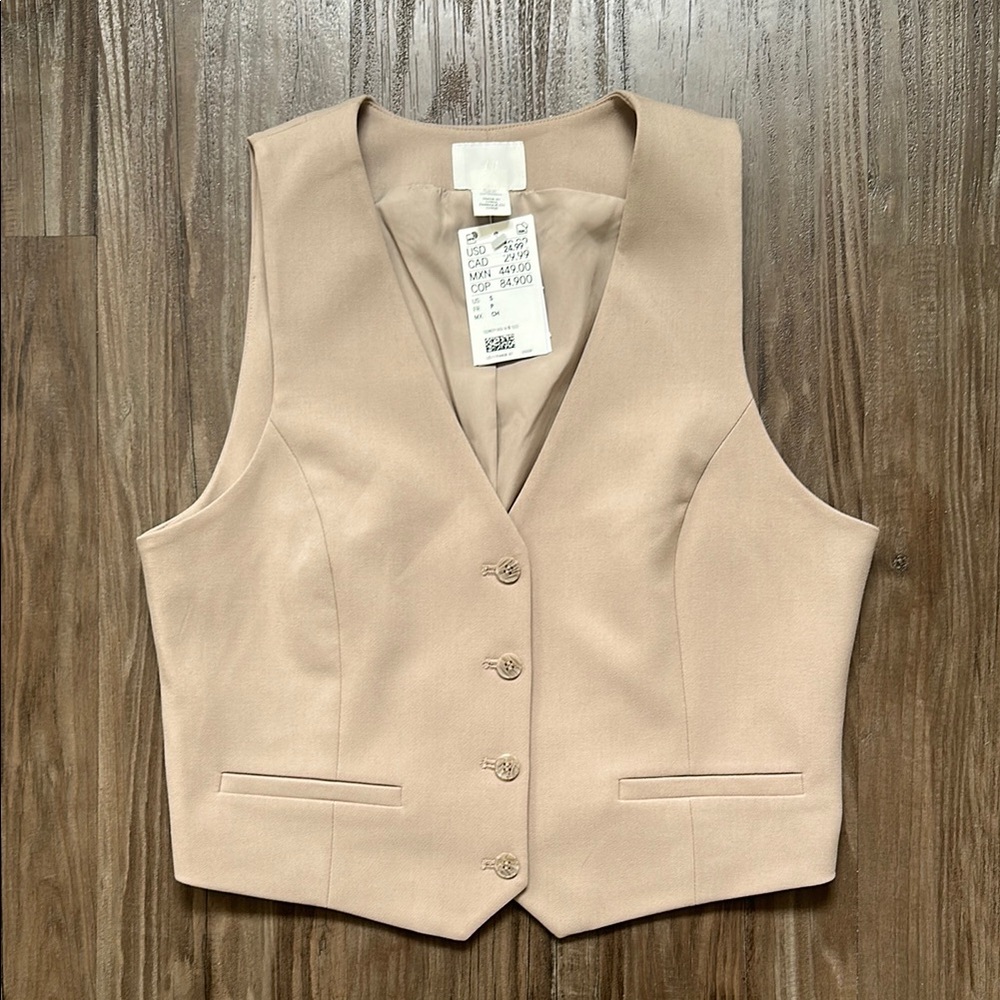 Women's Tan Vest